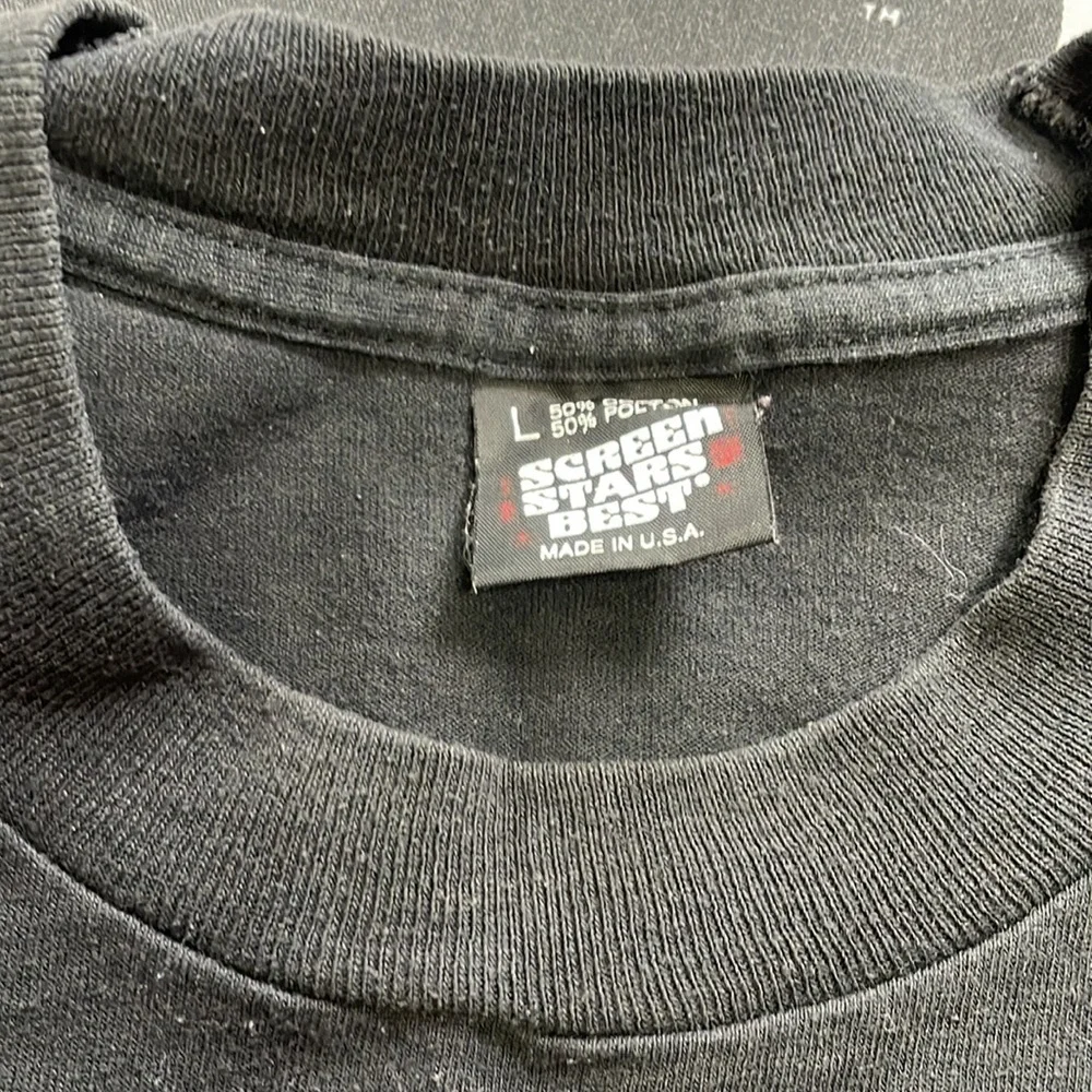 Vintage 1993 Single Stitch Mark Collie Double Sided Band T - Picture 5 of 5